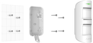 Ajax MotionProtect Outdoor White EU - Външен PIR бял – Изображение 2