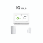 IQ Комплект безжична алармена система IQ4 Hub с LCD дисплей и вградена WIFI и 4G комуникация.