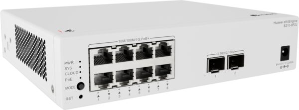 Комутатор Huawei S210-8P2J, 8x1Gb POE, 2x2.5Gb SFP, L2, 26 Gbit/s, 128 W - Image 4