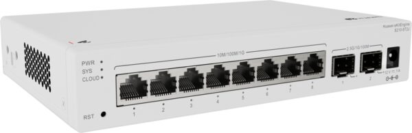 Комутатор Huawei S210-8T2J, 8x1Gb, 2x2.5Gb SFP, L2, 16 Gbit/s – Изображение 4
