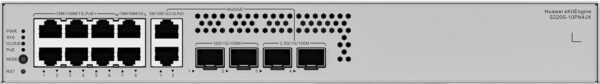 Комутатор Huawei S220S-10PN4JX,6x1G POE+,2x2.5G POE+,2x10G SFP+,2x2.5G SFP,128W - Image 4