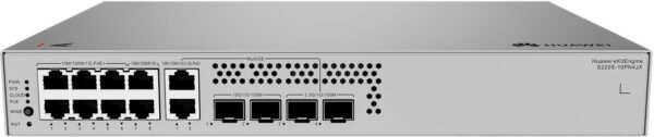 Комутатор Huawei S220S-10PN4JX,6x1G POE+,2x2.5G POE+,2x10G SFP+,2x2.5G SFP,128W - Image 5