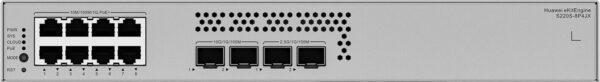 Комутатор Huawei S220S-8P4JX, 8x1G POE+, 2x10G SFP+, 2x2.5G SFP, L2, 128W - Image 4