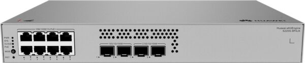 Комутатор Huawei S220S-8P4JX, 8x1G POE+, 2x10G SFP+, 2x2.5G SFP, L2, 128W - Image 5
