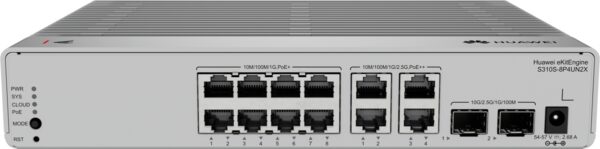 Комутатор Huawei S310S-8P4UN2X, 8x1G POE+, 4x2.5G POE++, 2x10G SFP+,125W, L2+ - Image 5