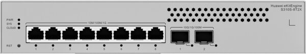 Комутатор Huawei S310S-8T2X, 8x1G, 2x10G SFP+ - Image 5